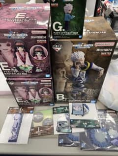 이치 반 쿠지 HUNTER × HUNTER 졸딕 집 피규어 세트