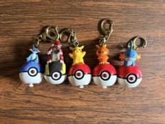 【希少】ポケモンライトキーホルダー 5種セットのサムネイル