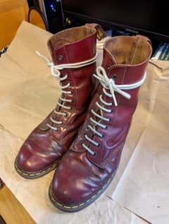【要メンテ】Dr.Martens 英国製 1460 チェリーレッド UK8のサムネイル