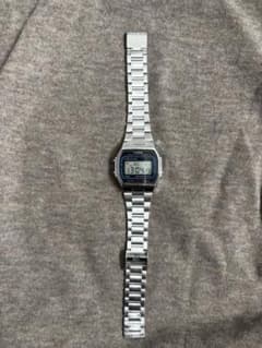 CASIO A164W デジタル腕時計 稼働　シルバーのサムネイル