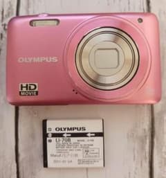 OLYMPUS コンパクトデジタルカメラVG-140 ピンク - メルカリ