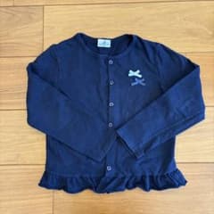 parentsdream ネイビー カーディガン 130のサムネイル