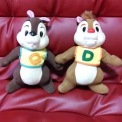 레어 제품 Disney 칩 & 데일 인형