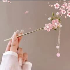 桜モチーフ かんざし ヘアアクセサリーのサムネイル
