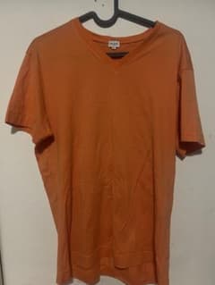 Paul Smith LONDON Vネック Tシャツ オレンジ Lのサムネイル