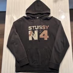 Old STUSSY 80's後期 USA製 N4モデル パーカー Lのサムネイル