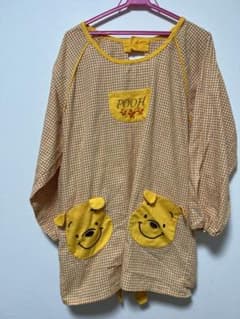 保育士　エプロン　スモック　割烹着　プーさんのサムネイル