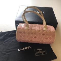 シャネルCHANEL筒型パズルバッグ中古品のサムネイル
