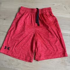UNDER ARMOUR キッズ ハーフパンツ レッド YMDのサムネイル