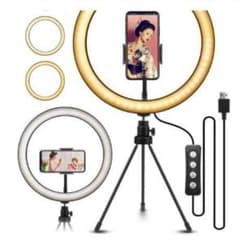 新品　LED リングライト 撮影用 ライト 自撮り　26cm