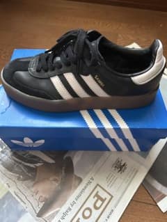 【リル坊様専用】adidas SAMBA 厚底　ブラック23.5cm