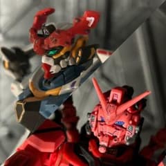 甲縛式オーバーソウル 黒雛】紅蓮聖天八極式 改造 全塗装 完成品 改造