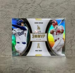 topps 3XMVP マイクトラウト 大谷翔平 デュアルシリアルカード - メルカリ