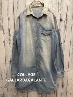 ♠️COLLAGE GALLARDAGALANTE ライトブルー デニムジャケット - メルカリ