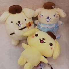タグ付き新品　ポムポムプリン ぬいぐるみ リュック 3点セット　サンリオ　王様