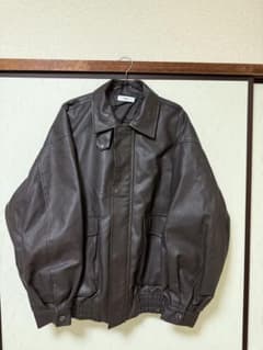 WEGO フェイクレザージャケット2ポケットのサムネイル