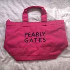 【PEARLYGATES/パーリーゲイツ】ロッカーバッグ トートバッグ ピンク