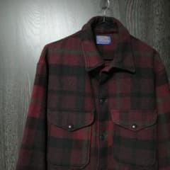 【ヴィンテージ】60s PENDLETON CPO　М　エンジ　古着　ウールのサムネイル