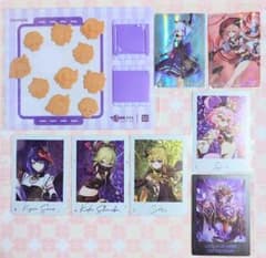 原神 fes フェス シール 特典 タルタリヤ 放浪者 コロンビーナ チェキ
