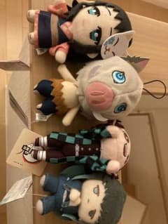 鬼滅の刃ぬいぐるみ４点のサムネイル