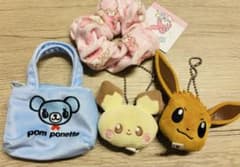pom ponette 마이멜로디 포켓몬 봉제인형 매력 세트