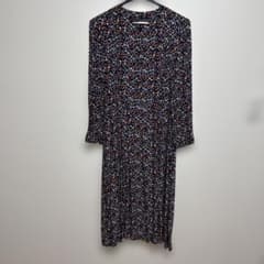 ZARA 花柄 長袖ワンピースのサムネイル