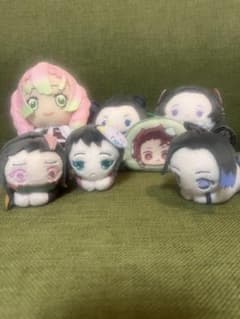 鬼滅の刃 ぬいぐるみ 7点セットのサムネイル