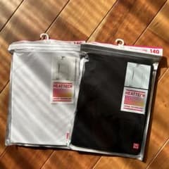 UNIQLO HEATTECH アンダーシャツ 140cm 2枚セットのサムネイル