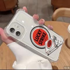 LUCKY STRIKE iPhone12ケース クリア 耐衝撃【新品未使用】のサムネイル