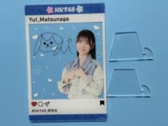 レア HKT48 松永悠良 特賞アクリルプレート - 3