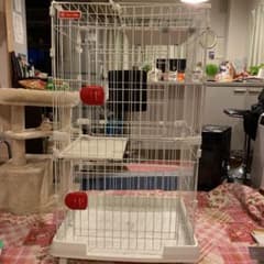 アイリスオーヤマの猫用ゲージのサムネイル
