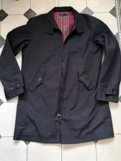 タグなし未使用　FRED PERRY トレンチコート ブラック