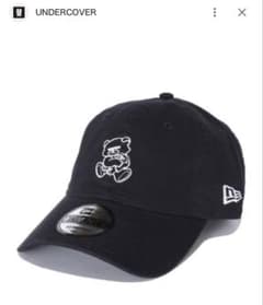 美品 UNDERCOVER✕New Era クマ刺繍 ベースボールキャップ 黒 新品 アンダーカバー✖️ニューエラ キャップ ベアー クマ - メルカリ