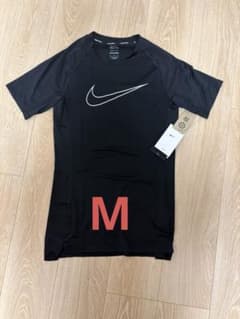 Mサイズ ナイキプロ NIKE PROコンプレッション ウェア 半袖 ブラックのサムネイル