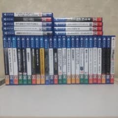 PS4 소프트 34 개 중고품