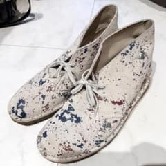 【希少】Clarks Desert Boot ペイント加工 チャッカブーツのサムネイル