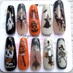 ハロウィン ネイルチップ Fingertin Art Lサイズのサムネイル
