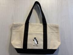 Suicaペンギンプリント トートバッグ アイボリー/ブラックのサムネイル