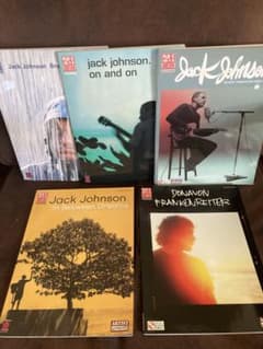 Jack Johnson他 譜面 ギターTAB譜 セットのサムネイル