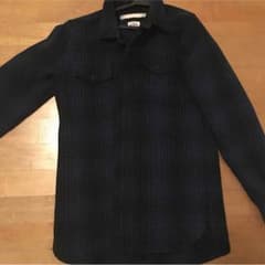 off white タータンジャケット 青のサムネイル