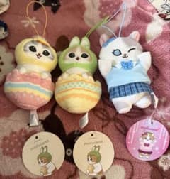 mofusand イースターにゃんマスコット コギャルにゃん セットのサムネイル