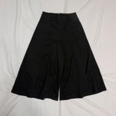 ブラック ガウチョパンツ アーカイブ グランジ y2k パンクのサムネイル