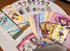 비매품 러브라이브 μ's Aqours 무지가쿠 상품 40점 정리 판매