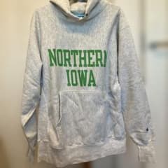 MEXICO製 刺繍タグ XLチャンピオンRWパーカ NORTHERN IOWA - メルカリ