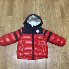 MONCLER フード付きダウンジャケット90cm MONCLER フード付きダウンジャケット90cm - メルカリ
