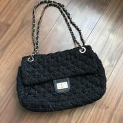 美品♡ツイード チェーンバッグのサムネイル