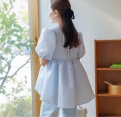 bluelea即完品✨ジャガードブラウスのサムネイル
