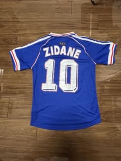 adidas フランス代表 1998 ジダン 10番 ユニフォーム - メルカリ