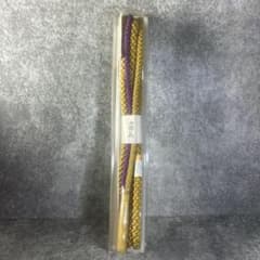 帯締め 金色 紫色 和装小物のサムネイル