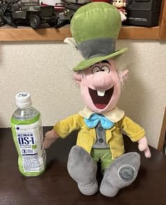 レア ディズニーストア マッドハッター ぬいぐるみ 不思議の国のアリス